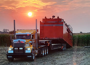 Oilfield Hauling & Rig Transportation